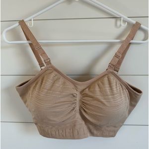 Large Beige Kindred Bravely Sublime Hands Free Pumping Bra